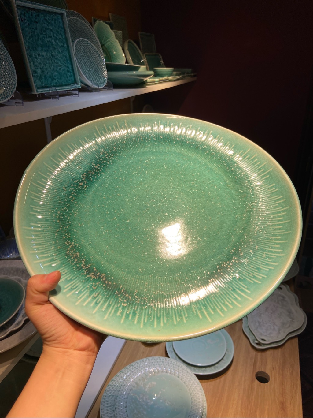 Đĩa ảo 14inch xanh ngọc