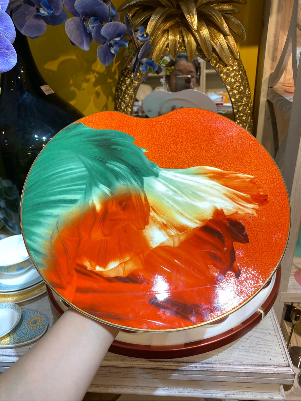 Đĩa bằng 12inch sắc màu