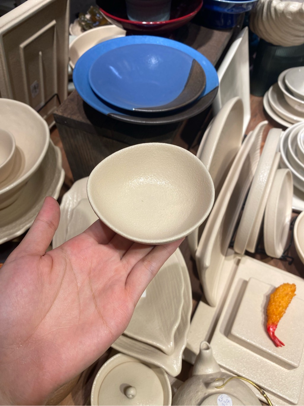 Chén chấm 9x3cm màu be (HĐ)