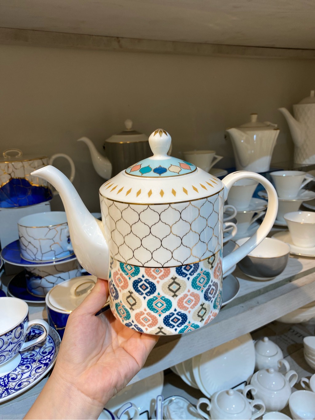 Ấm trà Moroccan