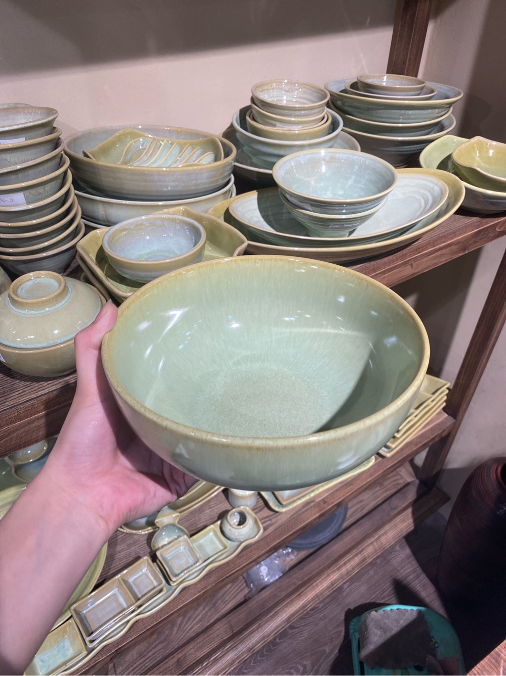 Tô tròn 20cm xanh bơ