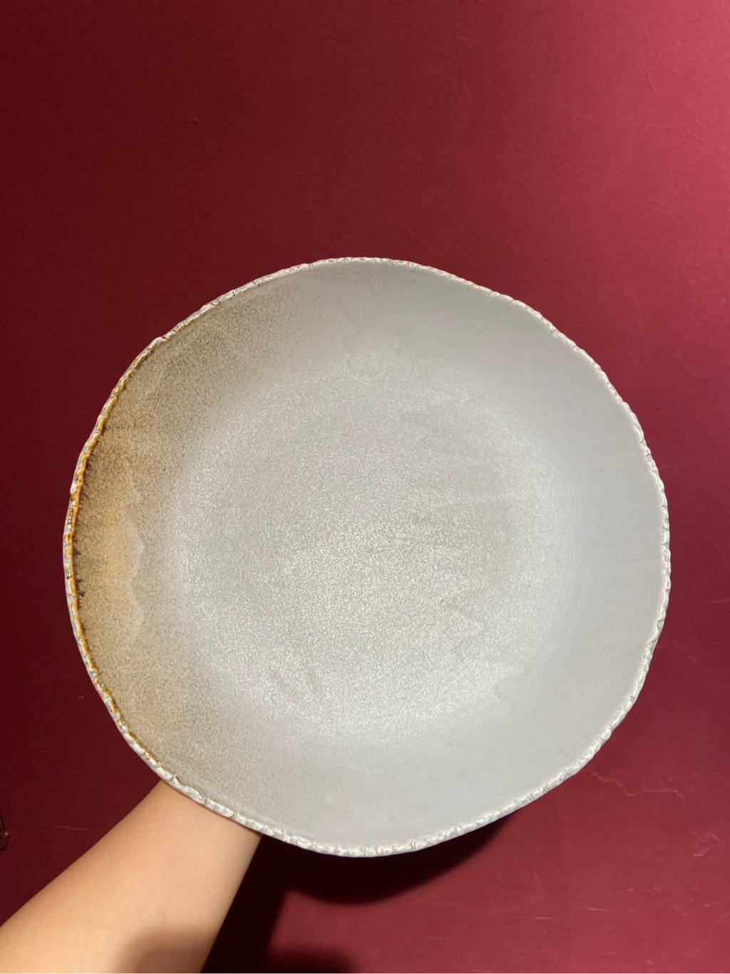 Đĩa sâu 11.5inch màu ghi