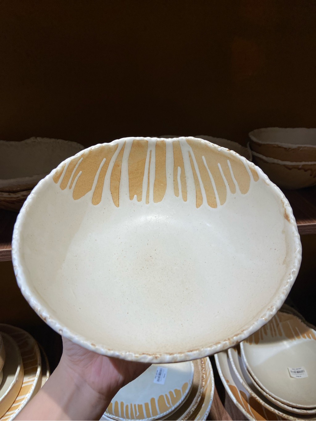 Tô tròn 10inch nâu sa mạc