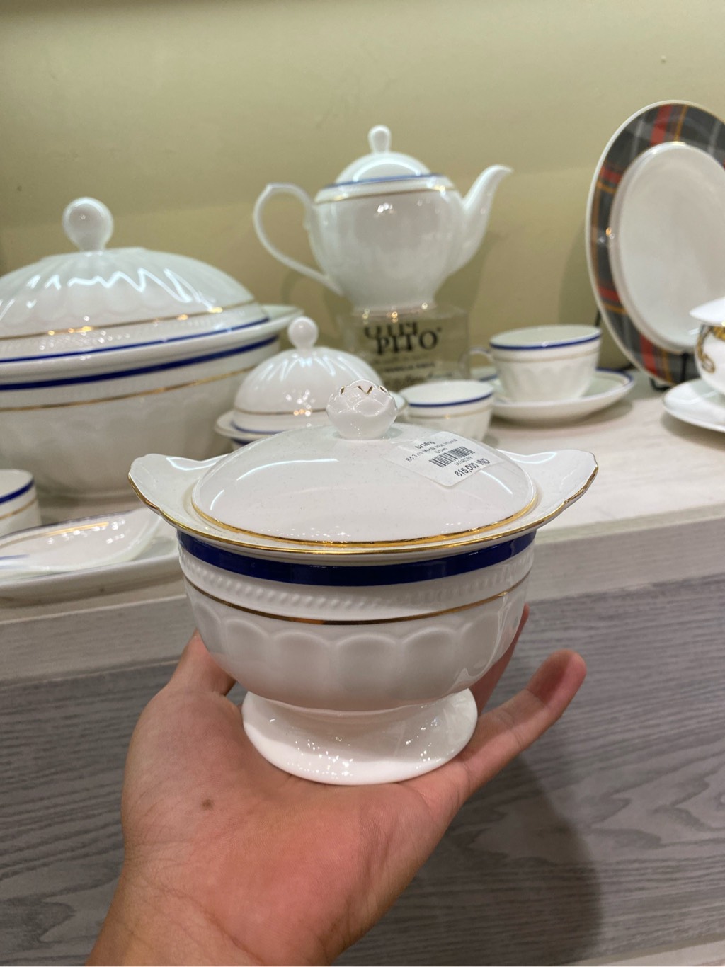 Bộ 3 chi tiết bát soup  Imperial Crown