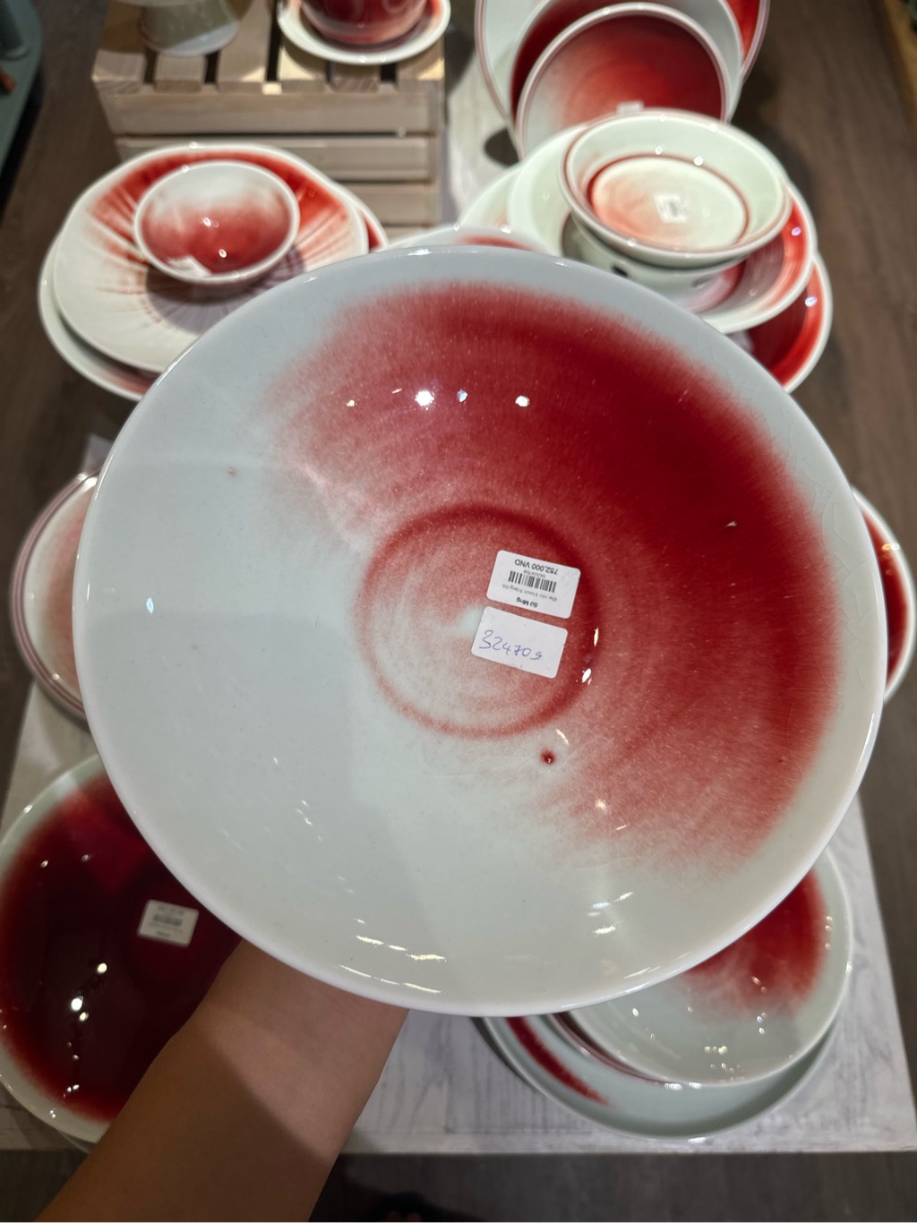 Đĩa nón 11inch Trăng Đỏ