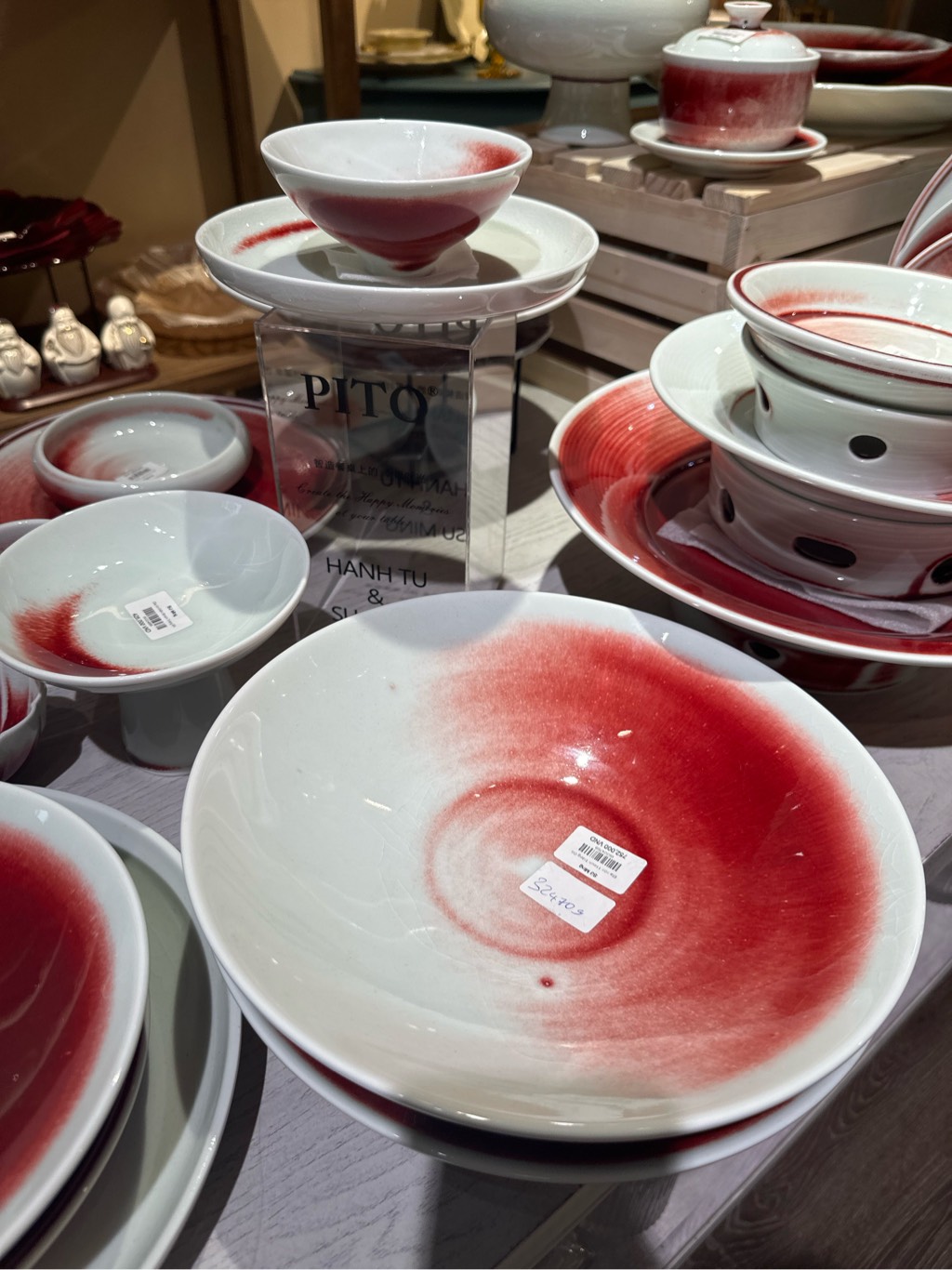 Đĩa nón 11inch Trăng Đỏ