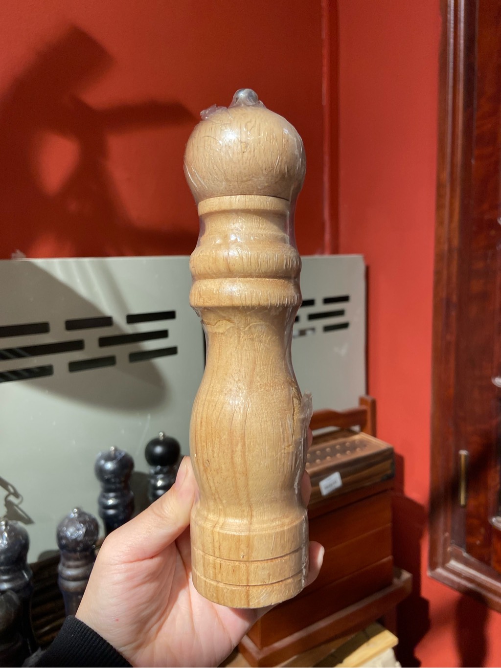 Xay tiêu gỗ nâu nhạt