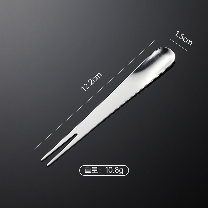 Dĩa Trái Cây 2 Răng Inox 304