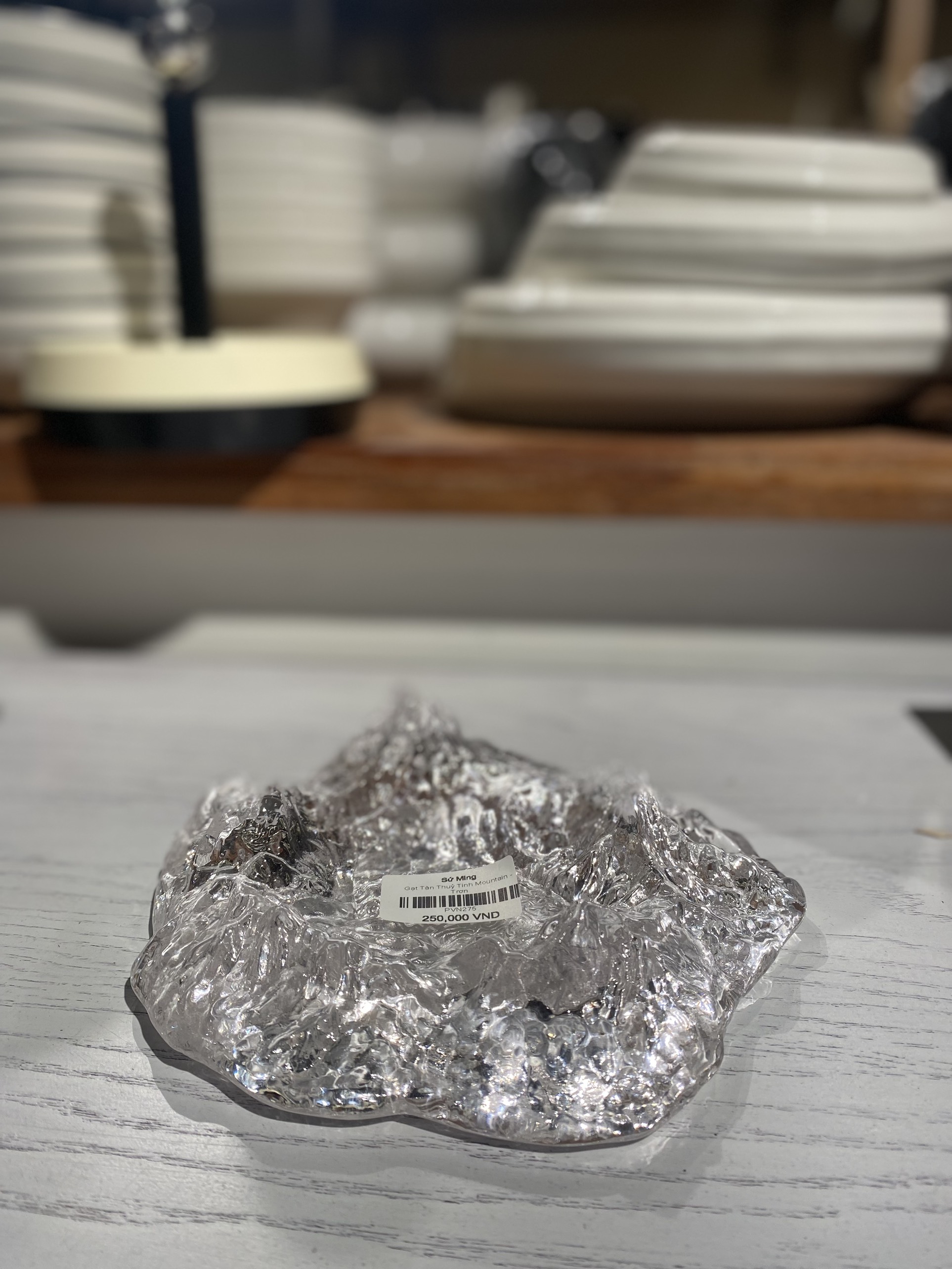 Gạt Tàn Thuỷ Tinh Mountain