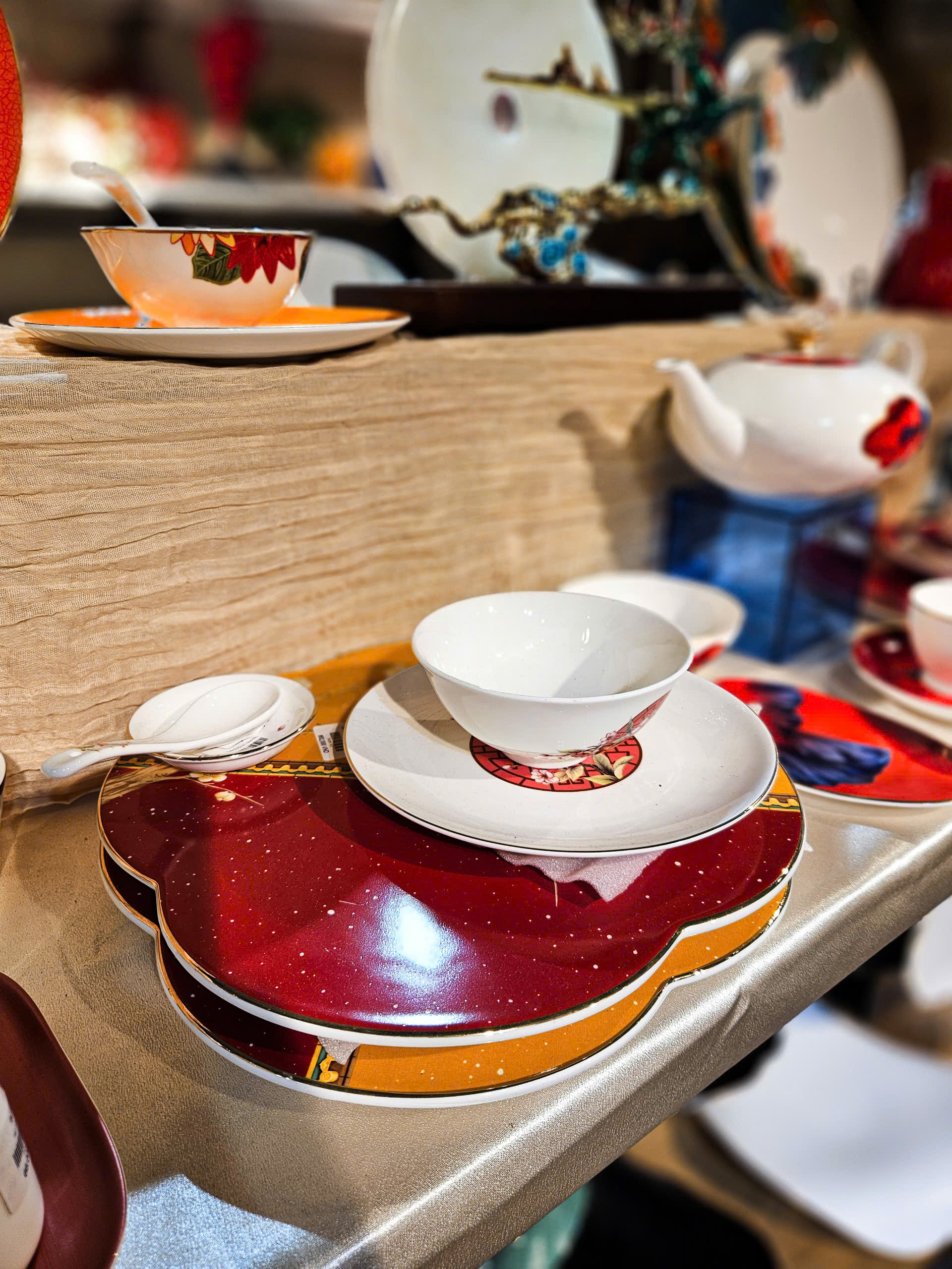Bộ Sản Phẩm Hoa Đỏ