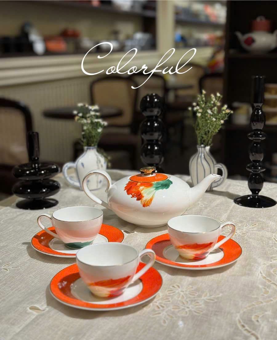 Bộ Trà Colorful 6 Chén