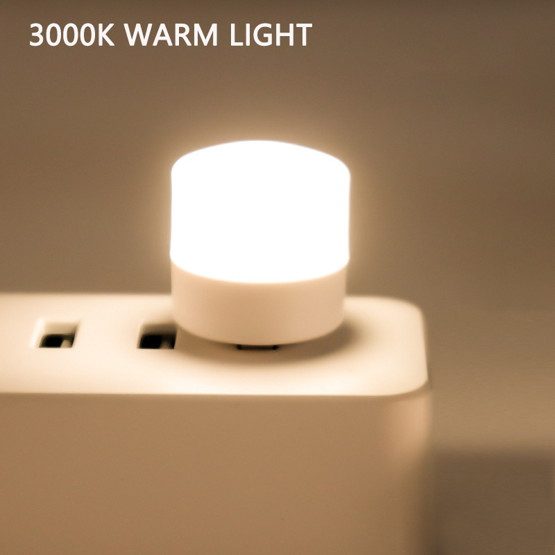 Đèn led USB, có 3 màu lựa chọn. Dùng làm đèn ngủ, đèn đọc sách, đèn chiếu sáng