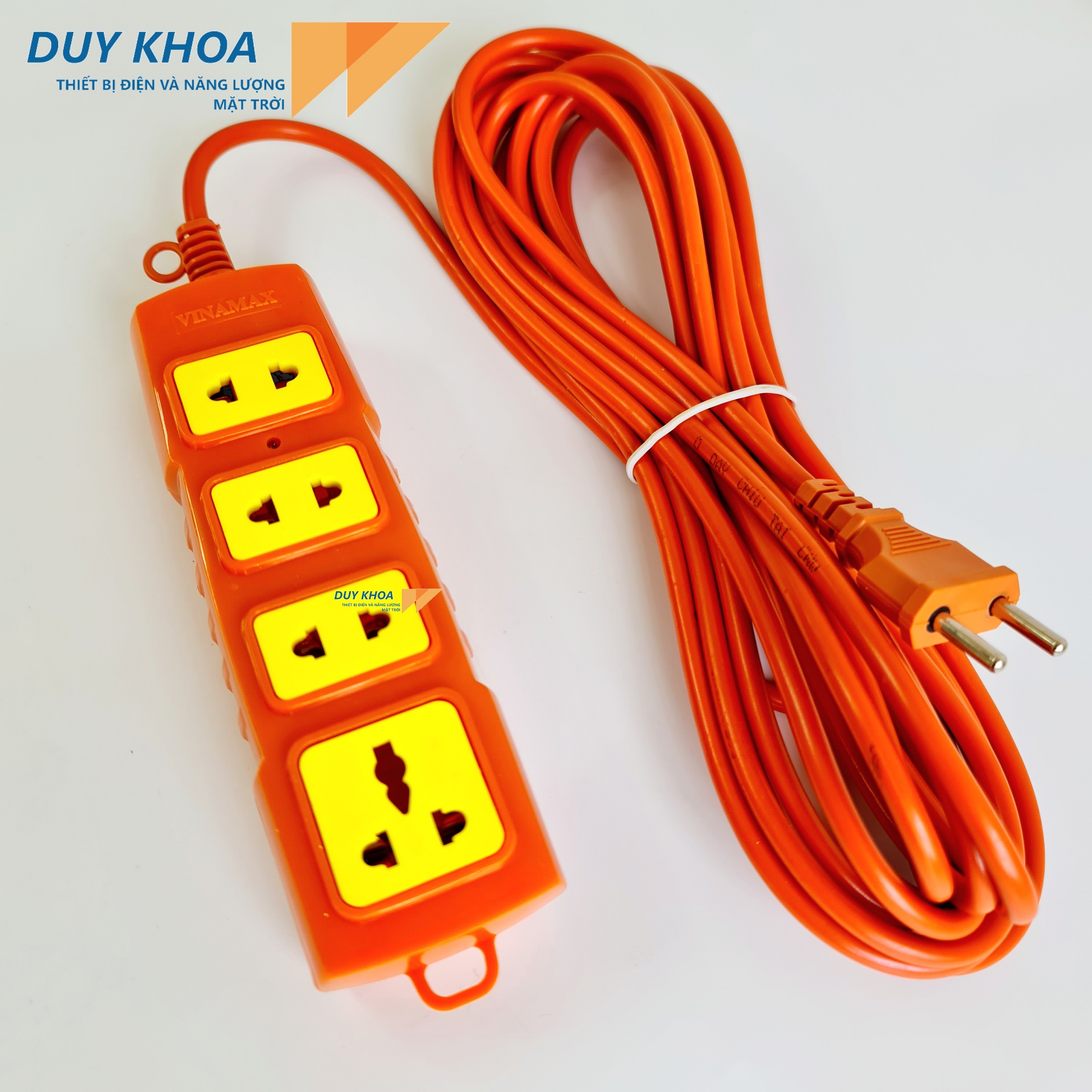 Ổ CẮM ĐIỆN CHỊU TẢI 4 CỬA LÕI SỨ 6000W VINAMAX