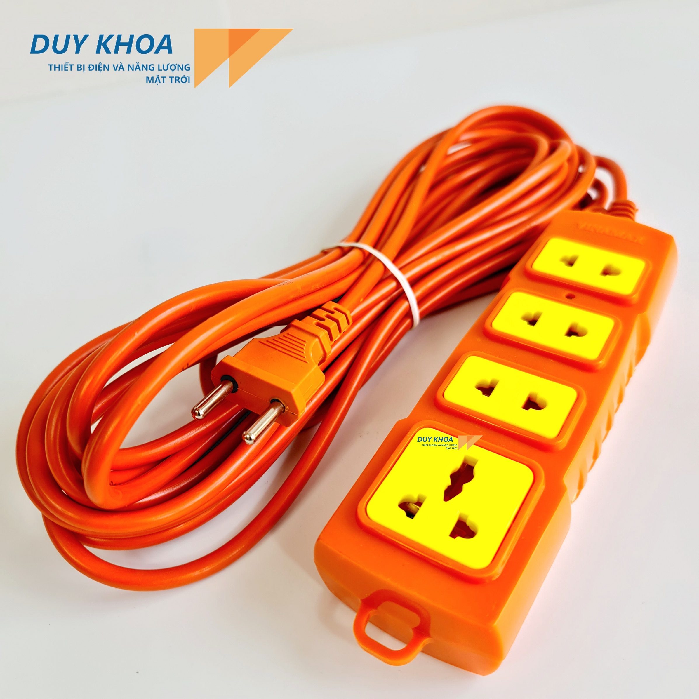 Ổ CẮM ĐIỆN CHỊU TẢI 4 CỬA LÕI SỨ 6000W VINAMAX