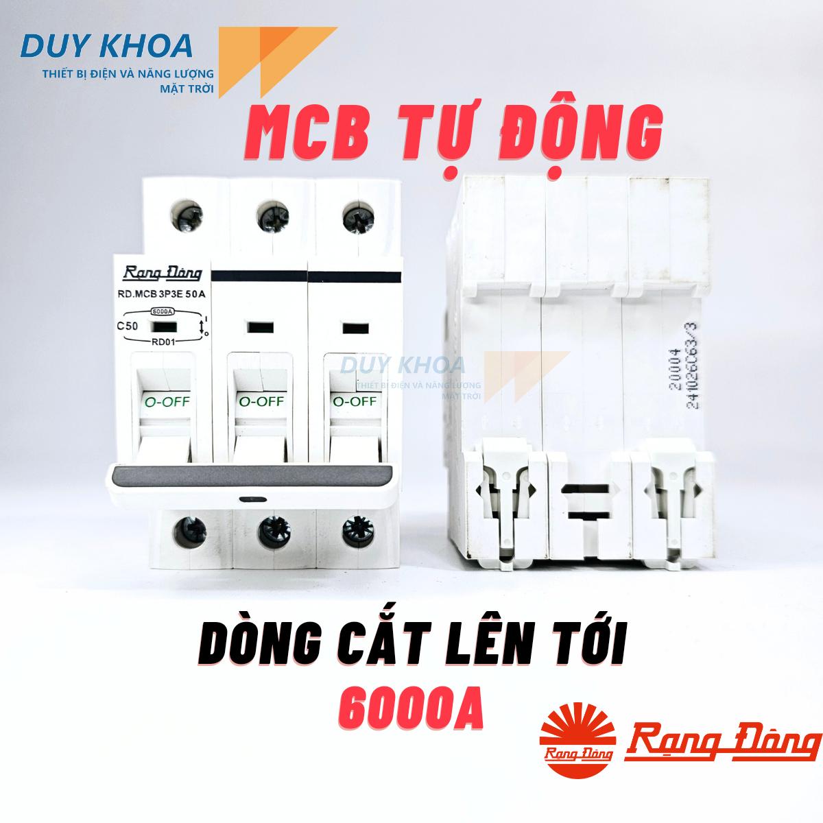 MCB Rạng Đông Chống quá tải