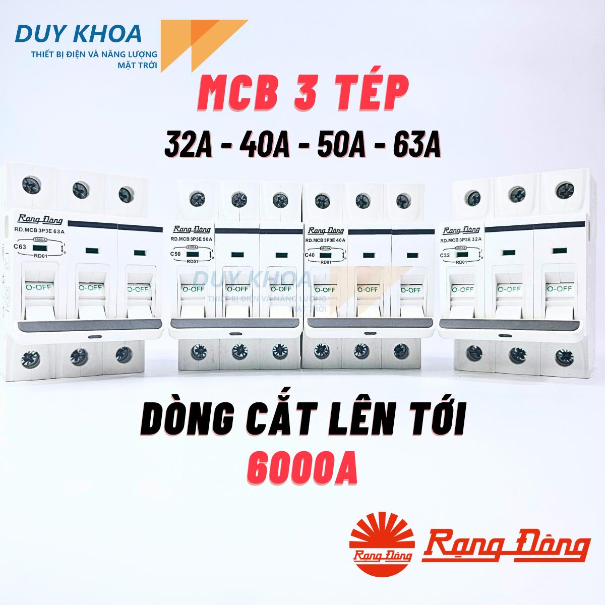 MCB Rạng Đông Chống quá tải