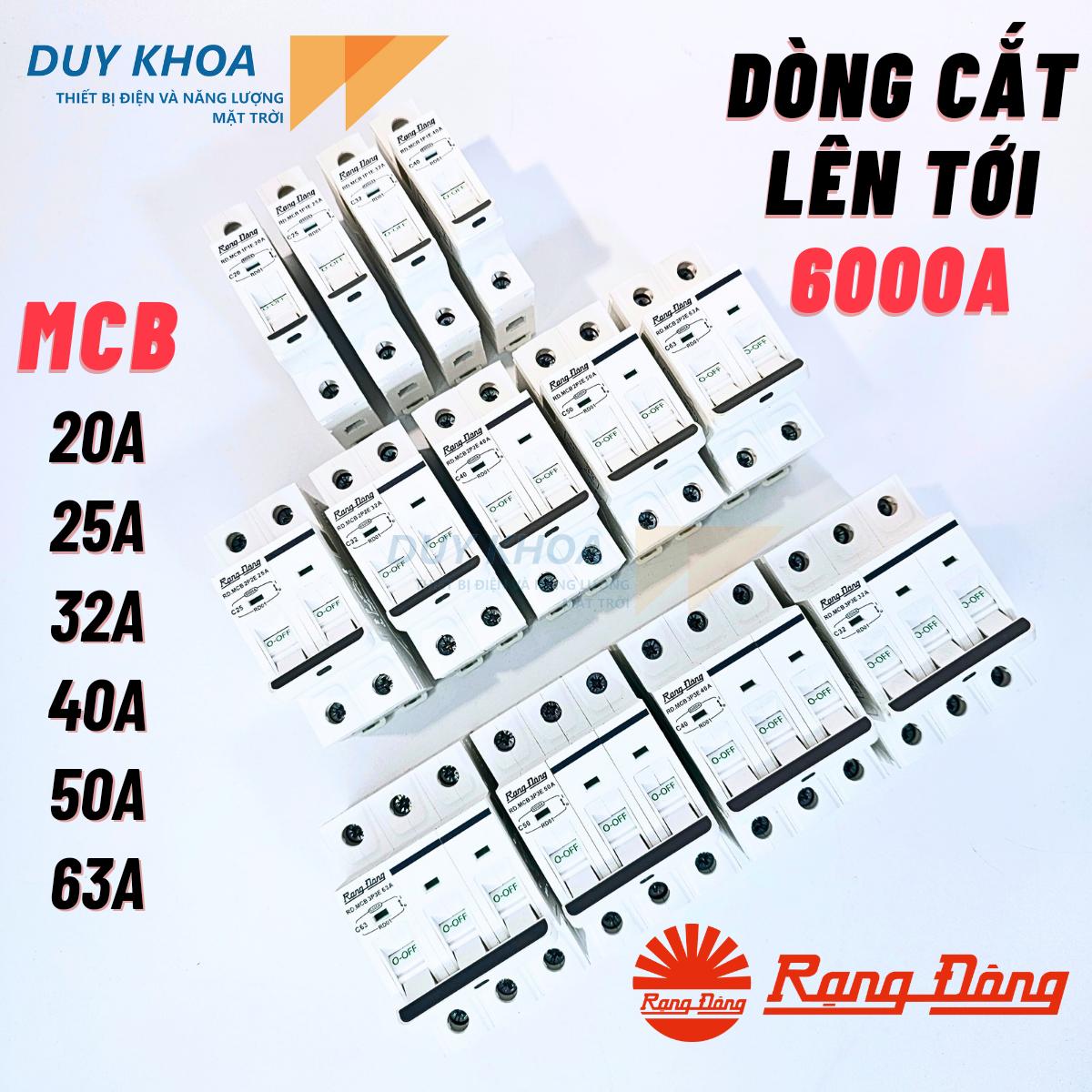 MCB Rạng Đông Chống quá tải