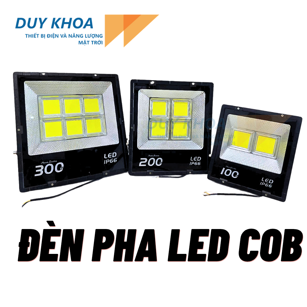 ĐÈN PHA LED COB SIÊU SÁNG – 50W | 100W | 200W | 300W