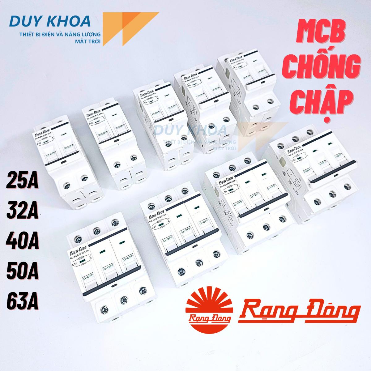 MCB Rạng Đông Chống quá tải