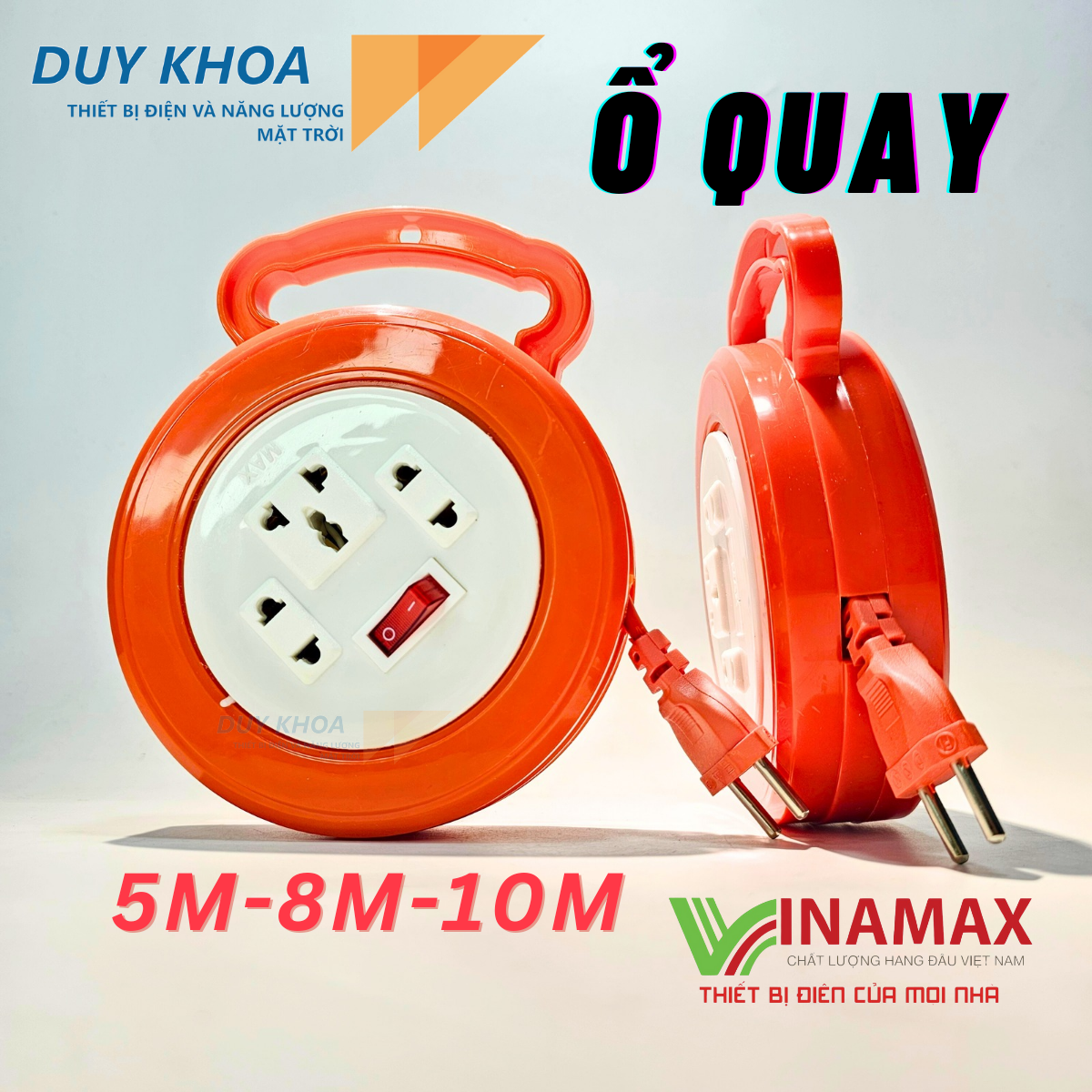 Ổ quay 3 lỗ có công tắc 2200W Vinamax