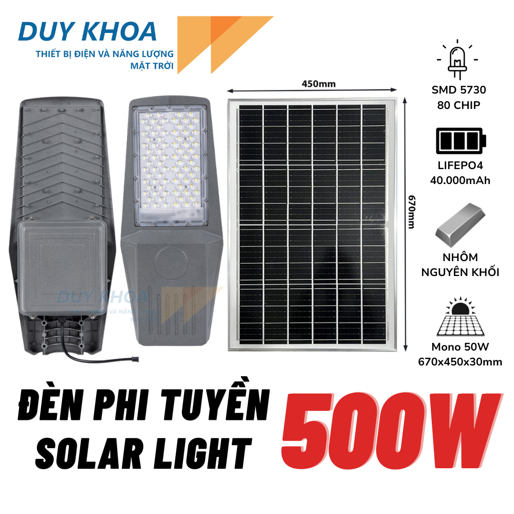 Đèn phi thuyền NLMT FD 500W