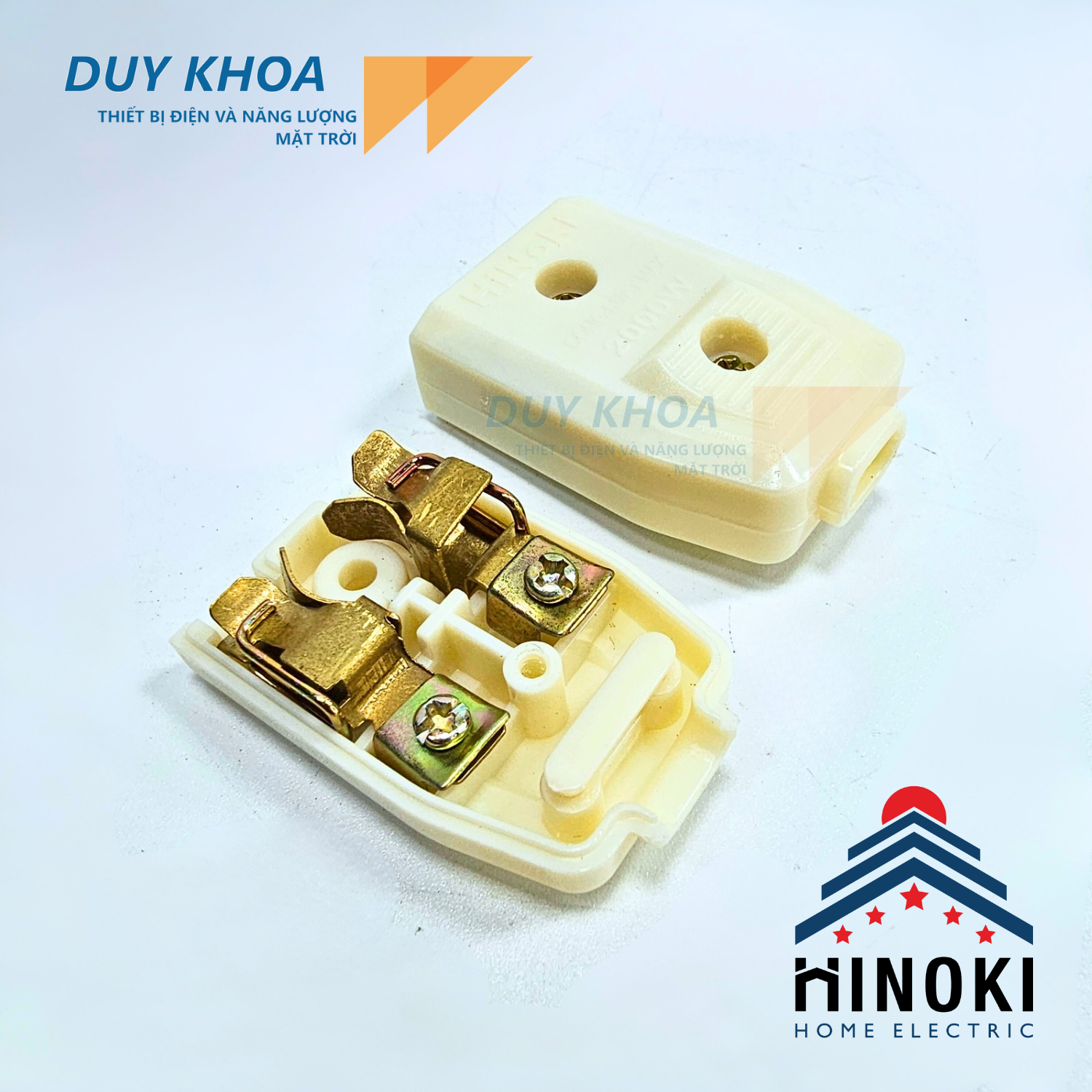 Phích nối âm (Phích cái) 10A HINOKI