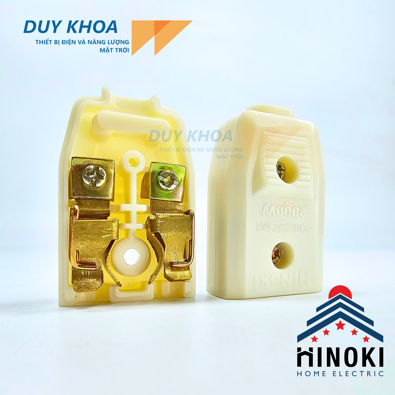 Phích nối âm (Phích cái) 10A HINOKI