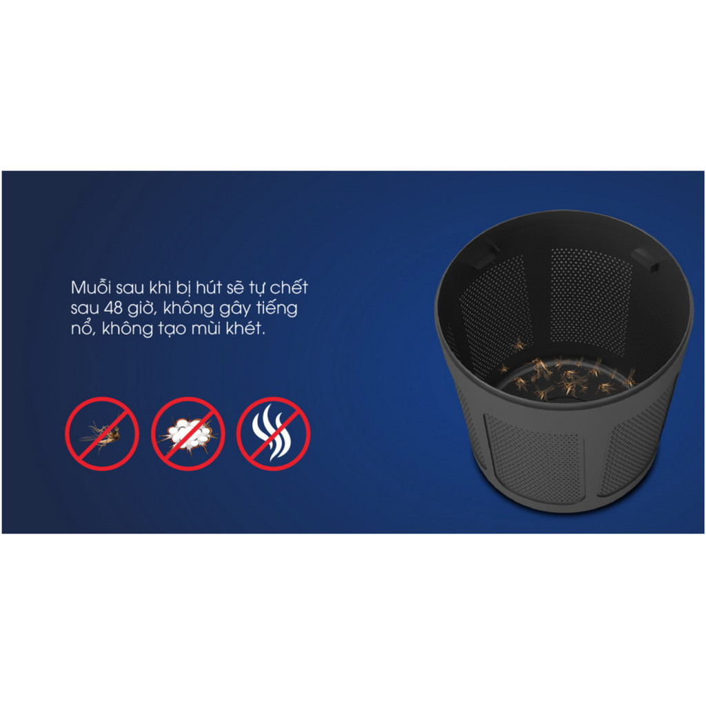 Đèn bắt muỗi Rạng Đông thông minh hiệu quả DBM01-5W