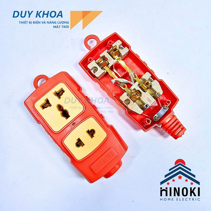 Ổ cắm điện lõi sứ Hinoki