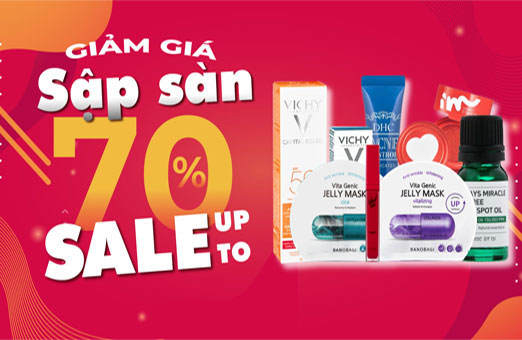 khuyến mãi sập sàn