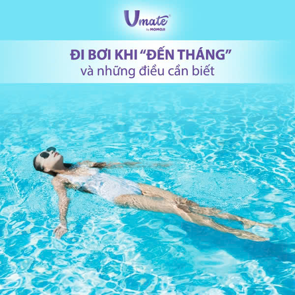 Đi bơi khi “đến tháng” và những điều cần biết