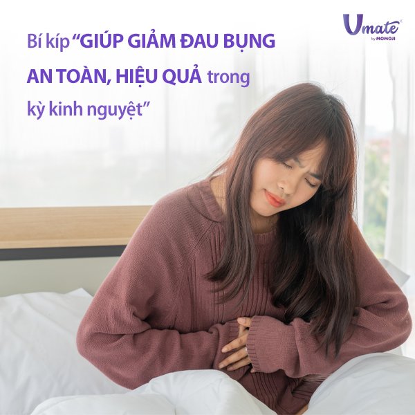 Bí kíp giúp giảm đau bụng an toàn, hiệu quả trong kỳ kinh nguyệt