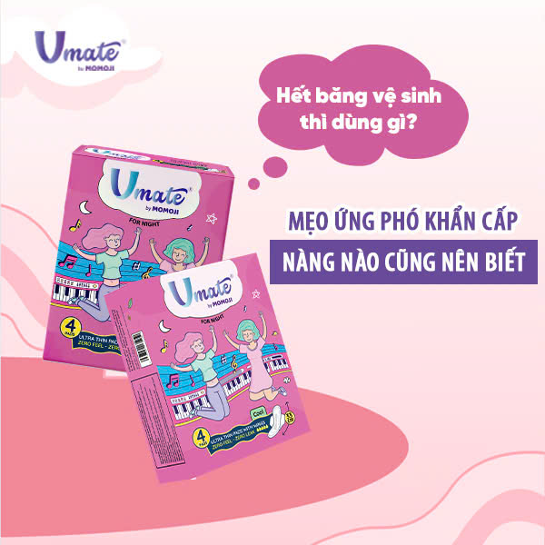 Hết băng vệ sinh thì dùng gì? Mẹo ứng phó khẩn cấp nàng nào cũng nên biết