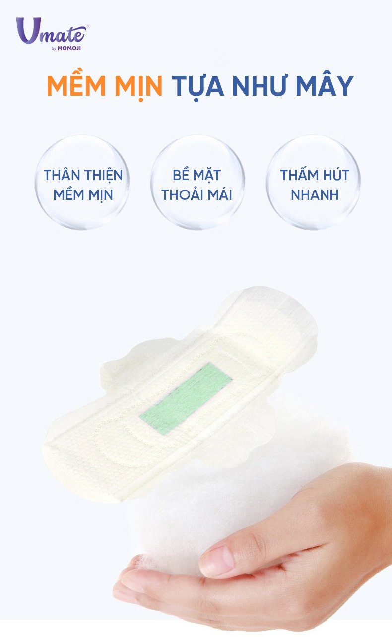 Combo 3 Băng Vệ Sinh Umate Ban Ngày 24.5cm