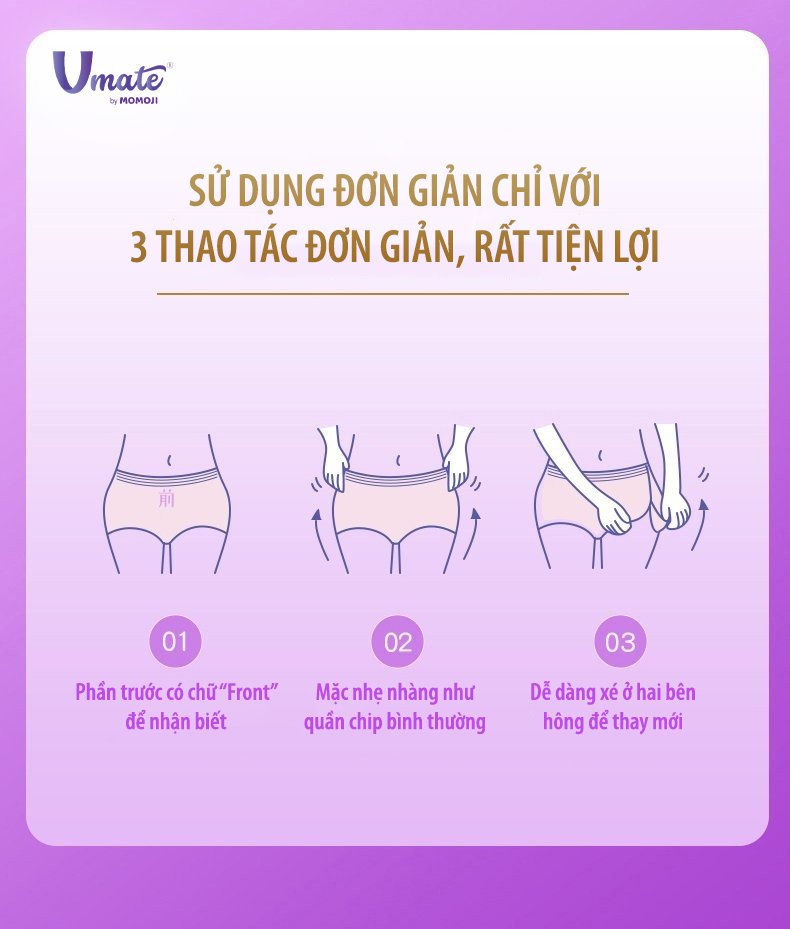 Băng Vệ Sinh Umate Dạng Quần - size L/XL