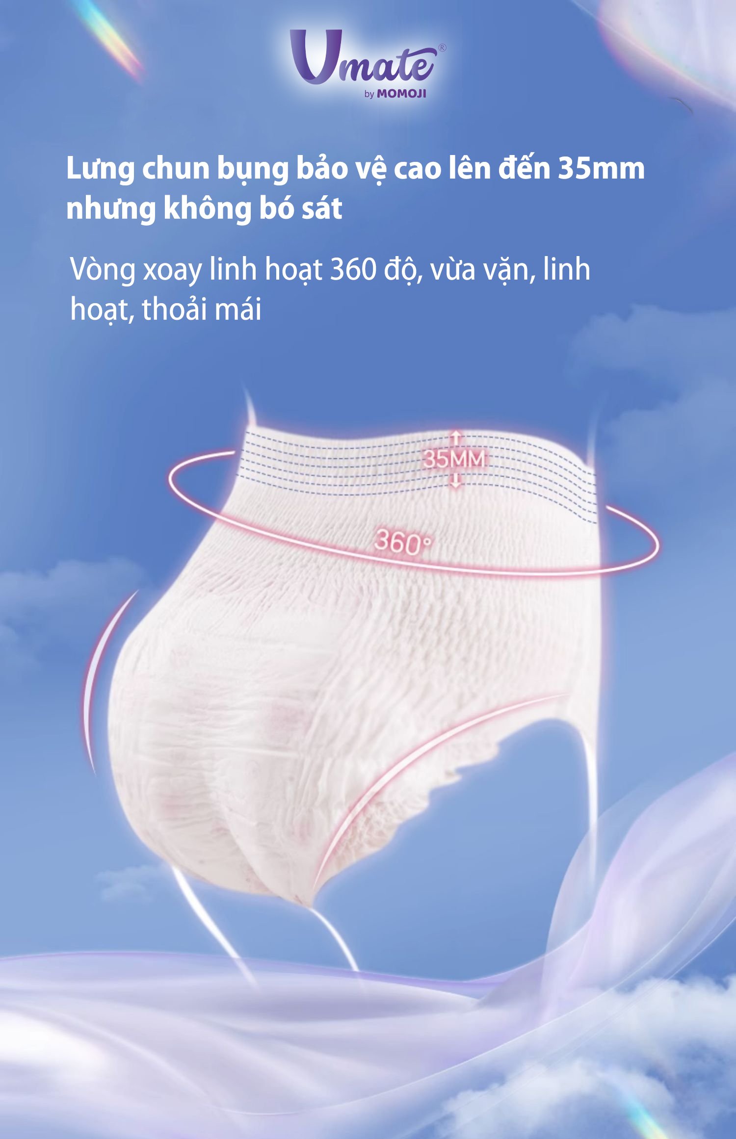 Băng Vệ Sinh Umate Dạng Quần - size L/XL