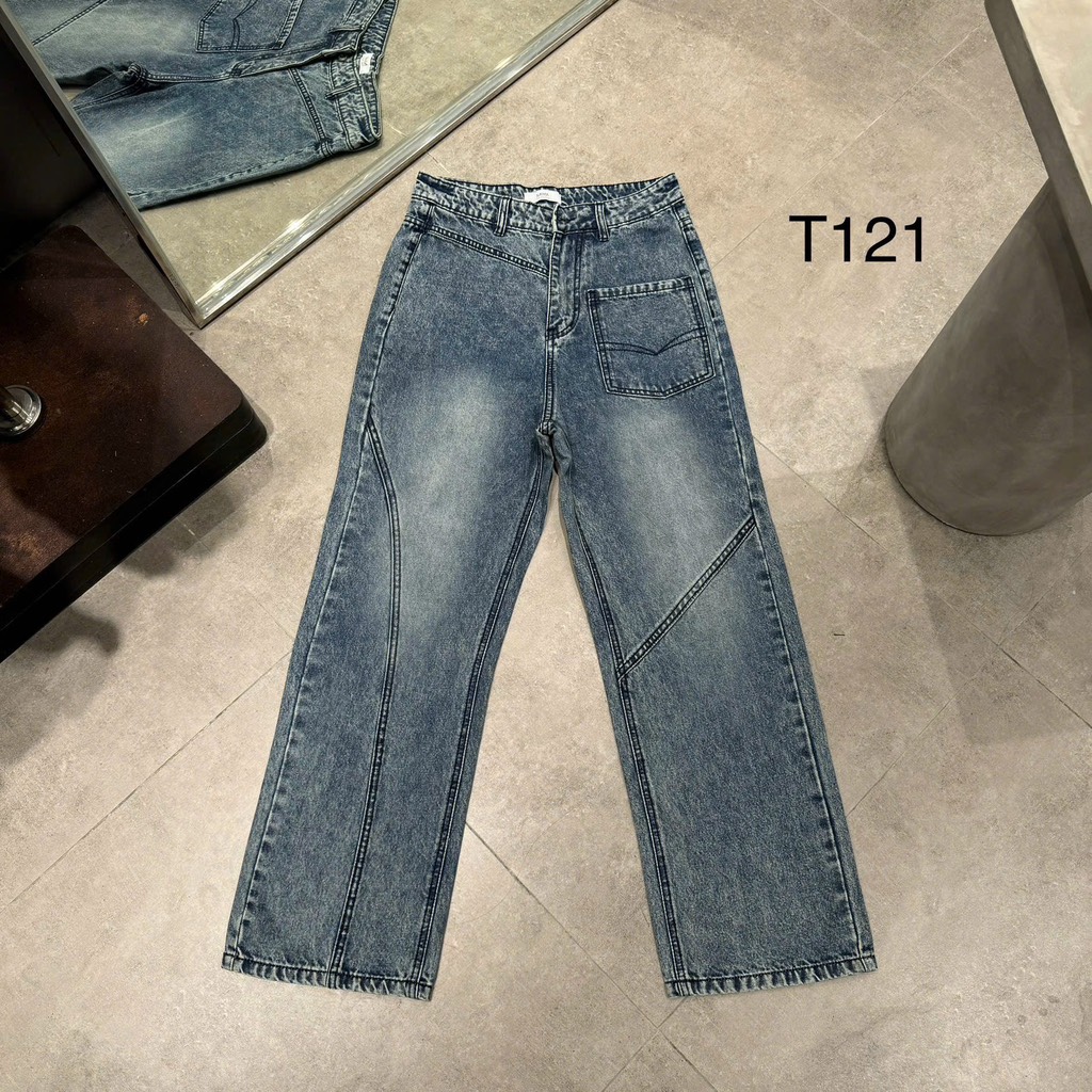 Quần jean suông T121
