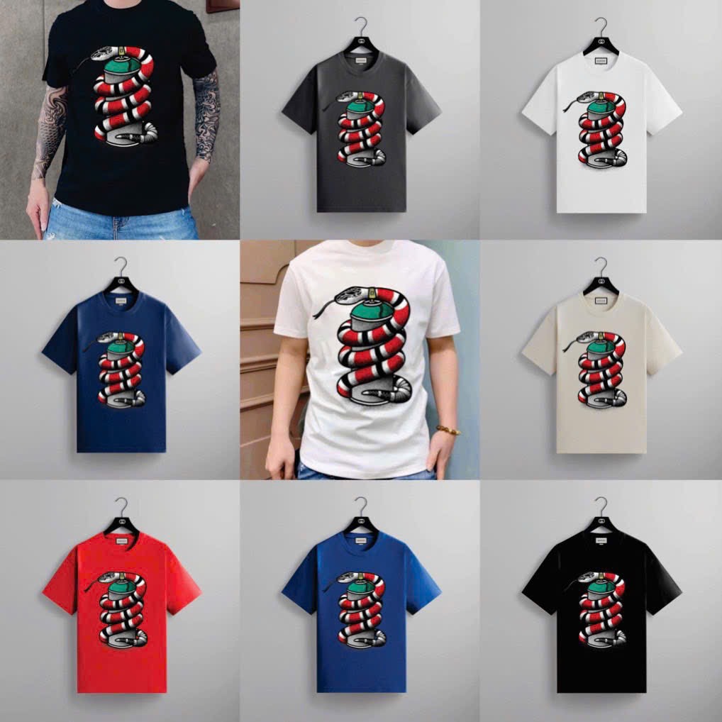 Áo thun gucci rắn
