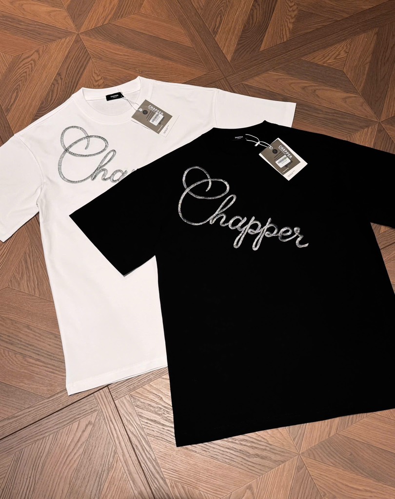 Áo chapper chữ chéo