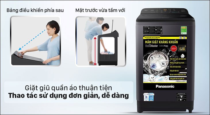 máy giặt cửa trên
