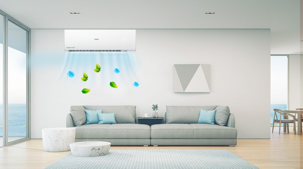 Máy lạnh AQUA Inverter 1 HP AQA-RV10QA2