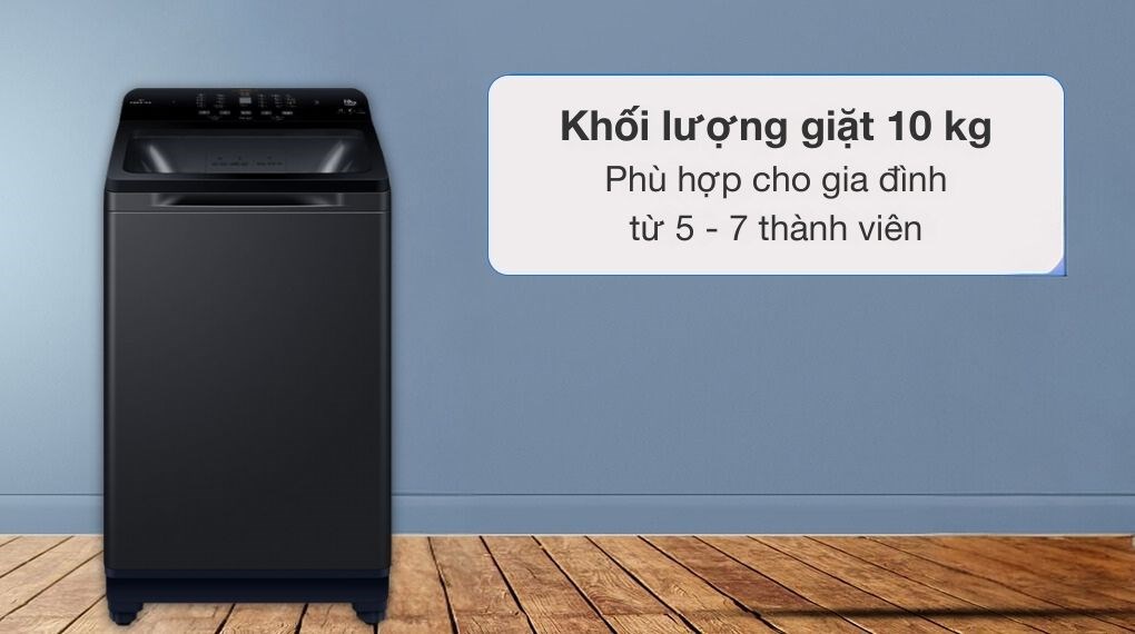 Máy giặt Aqua Inverter 10 Kg AQW-DR100JT.BK
