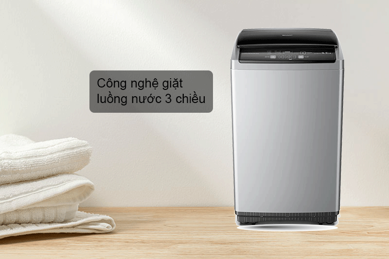 Máy giặt Sharp 8.5 Kg ES-Y85HV-S