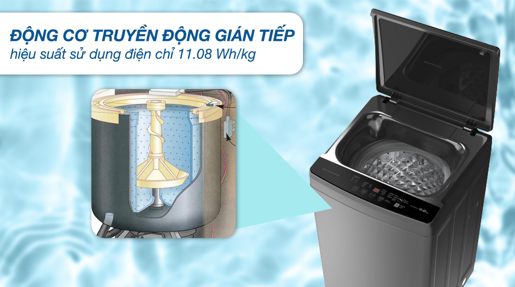 Máy giặt Sharp 10 kg ES-W10NV-GY
