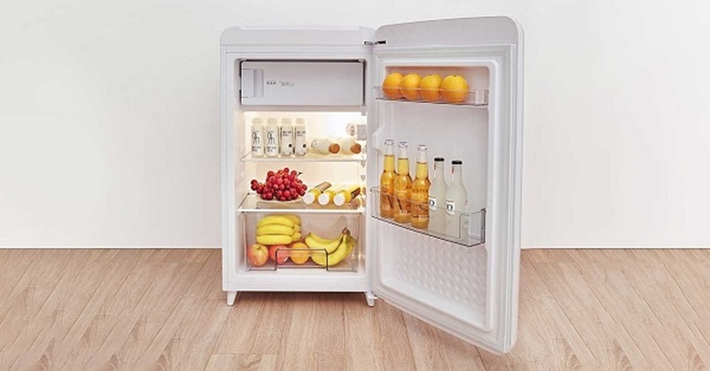 Tủ lạnh mini có cấu tạo nhỏ gọn và công nghệ làm lạnh đơn giản và tiêu thụ ít điện năng
