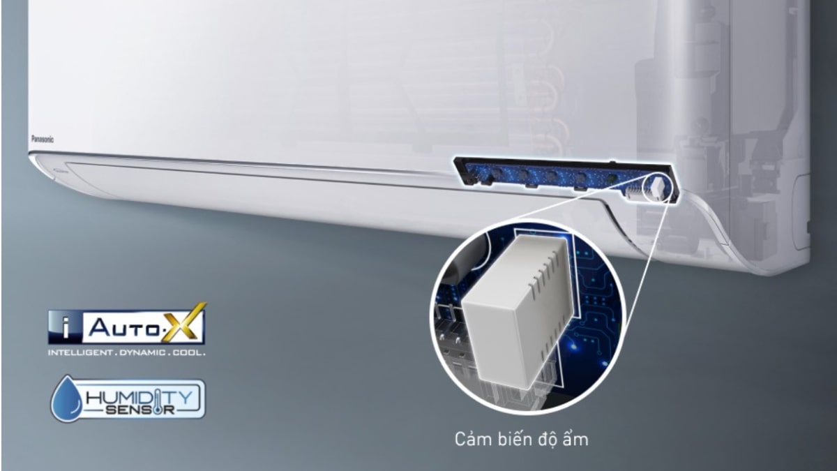 Cảm biến độ ẩm trên máy lạnh Panasonic