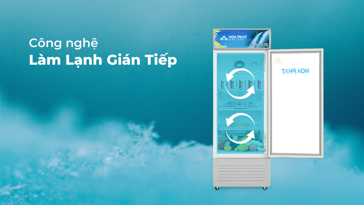 Công nghệ làm lạnh gián tiếp hạn chế tình trạng đóng tuyết trong tủ