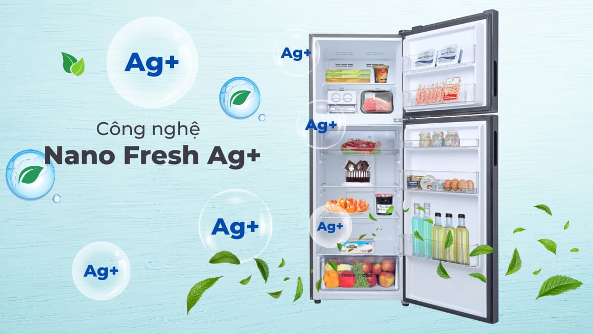 Công nghệ Nano Fresh Ag+ giúp ức chế các tác nhân gây hại