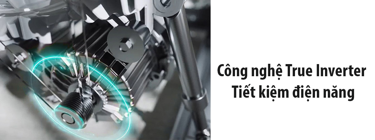 Công nghệ True Inverter tiết kiệm điện năng