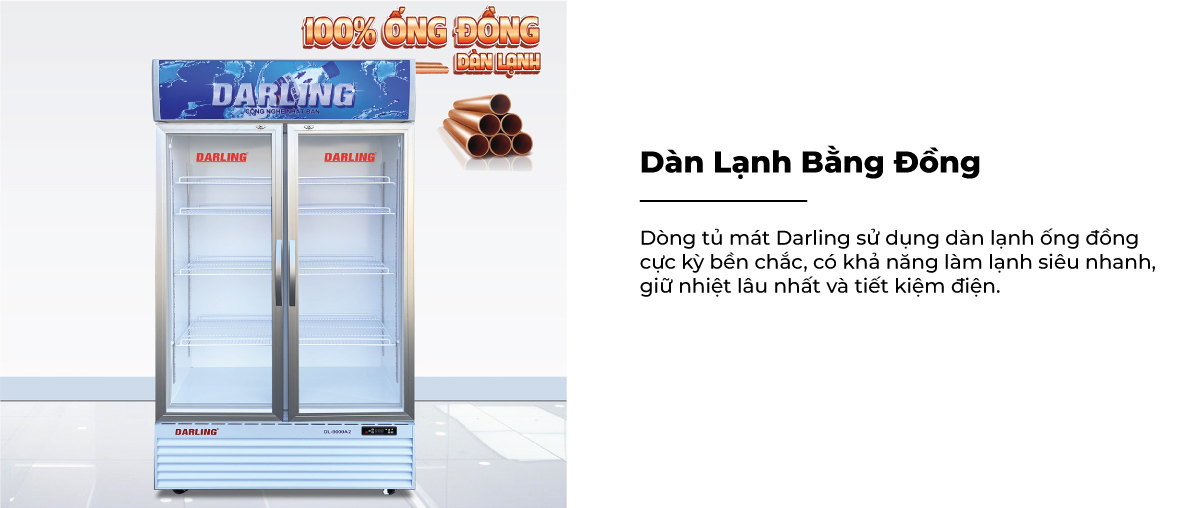 Dàn lạnh bằng đồng có độ bền cao